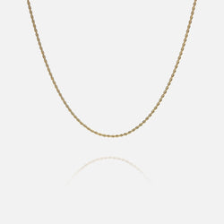 2.5MM Rope Chain - Gold