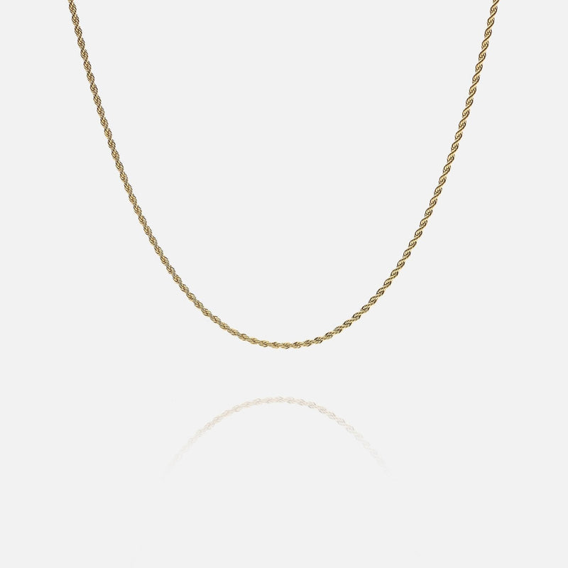 2.5MM Rope Chain - Gold